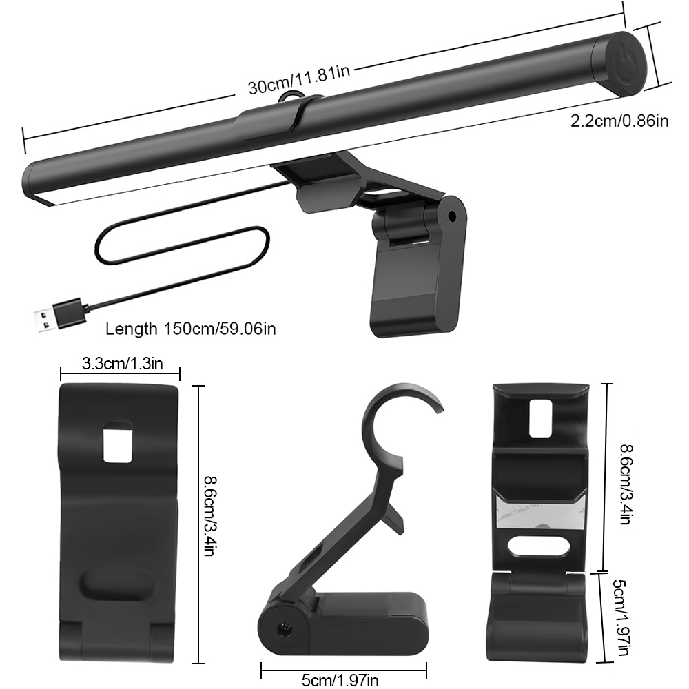 Led Gaming Light Strip - Desktop PC Monitor Screen Hanging Light