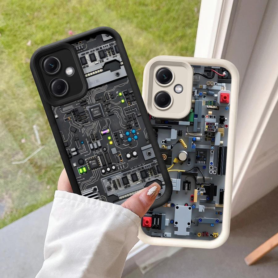 Gaming Console Cartoon - Gaming Console Pattern Phone Cover Case