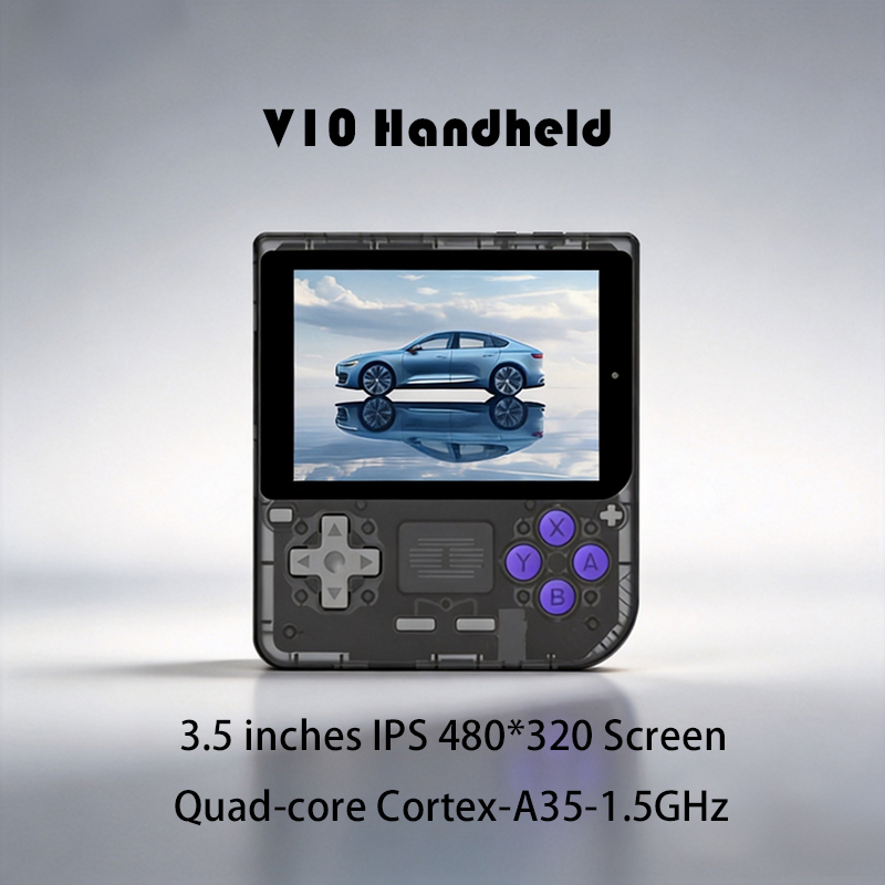 Gaming Console Cartoon - NEW V10 Retro Video Handheld Game