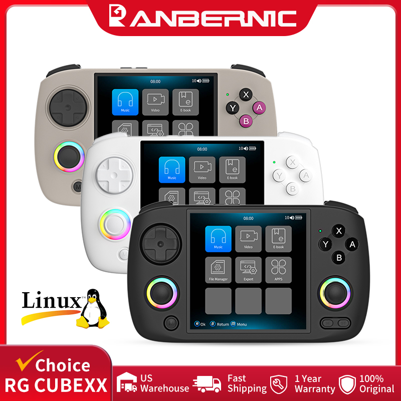 Gaming Console Types - ANBERNIC RG CubeXX Handheld Games Console