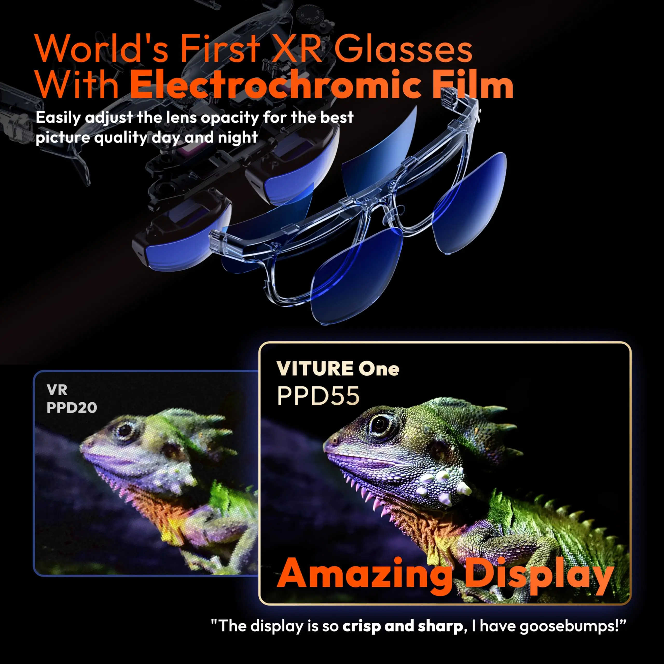 VITURE One XR/AR 3D Glasses Co - đánh giá và giá Gaming Console Steam Deck