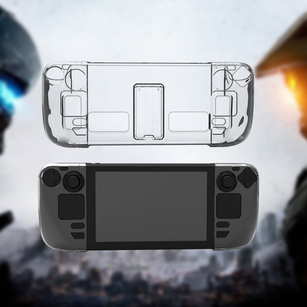 Clear PC Protective Case with  - đánh giá và giá Gaming Console Steam Deck