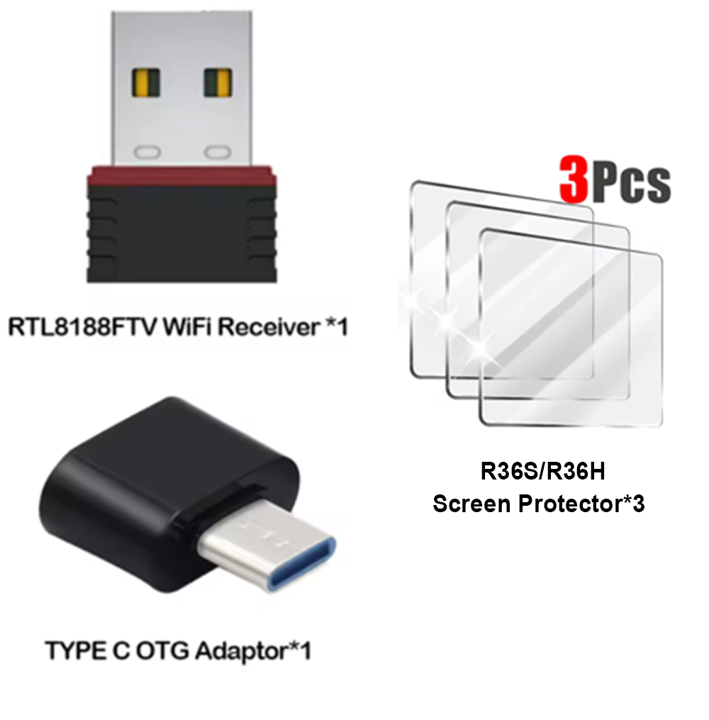 R36S (WiFi) RTL8188FTV USB Don - đánh giá và giá Gaming Console R36H