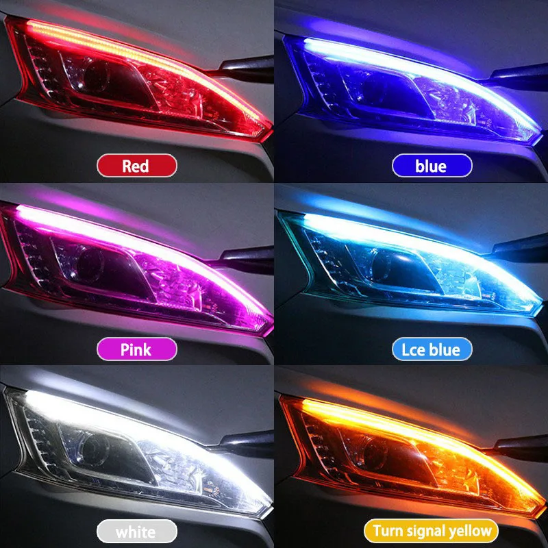 2 Pcs Car DRL Flexible Waterpr - đánh giá và giá Led Gaming Light Strip