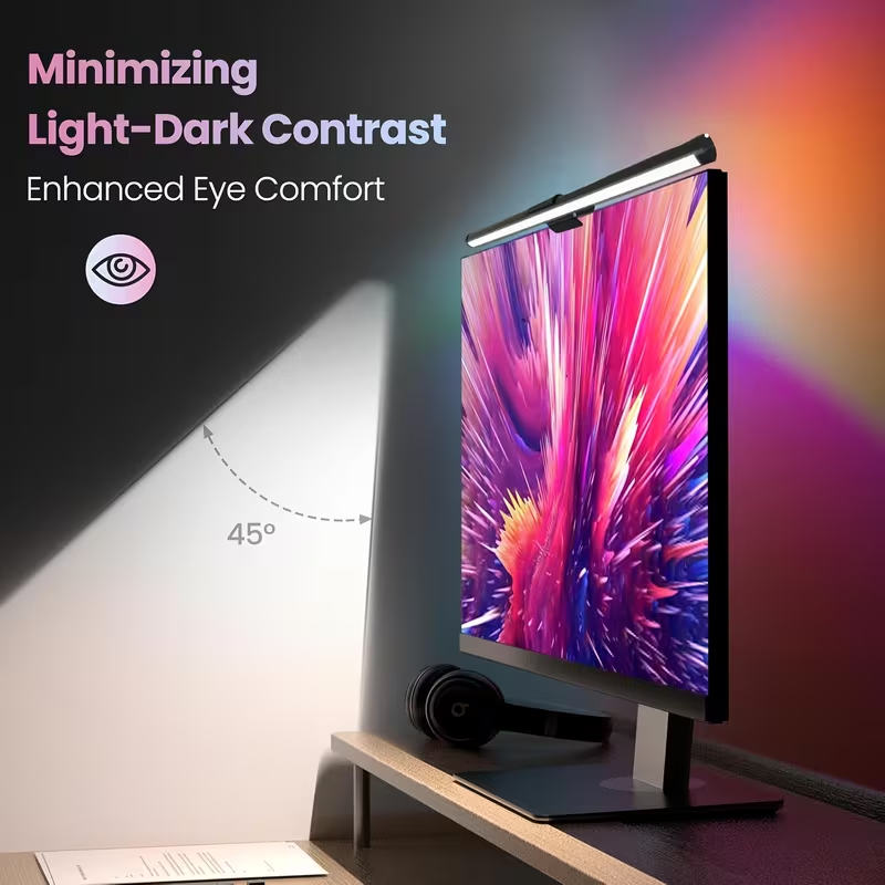 Monitor Light Bar LED Computer - đánh giá và giá Led Gaming Light Strip
