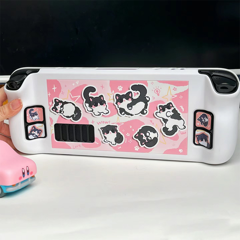 Cartoon Milk Cat Protective Ca - đánh giá và giá Gaming Console Steam Deck