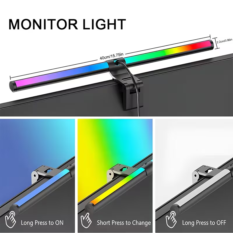 5V USB LED Screen Hanging Ligh - đánh giá và giá Led Gaming Light Strip