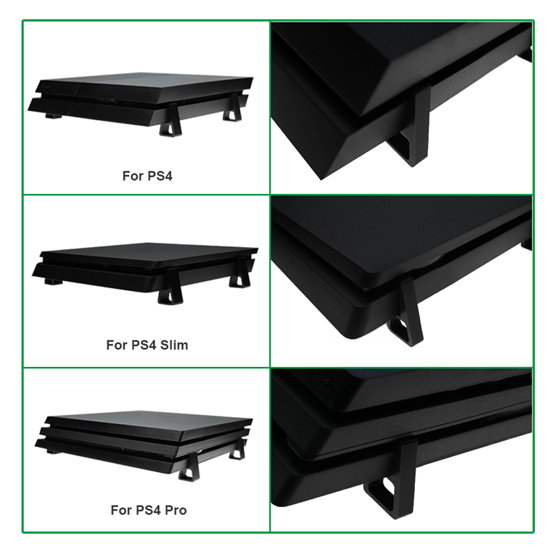 4Pcs Cooling Horizontal Holder - đánh giá và giá Gaming Console Stand