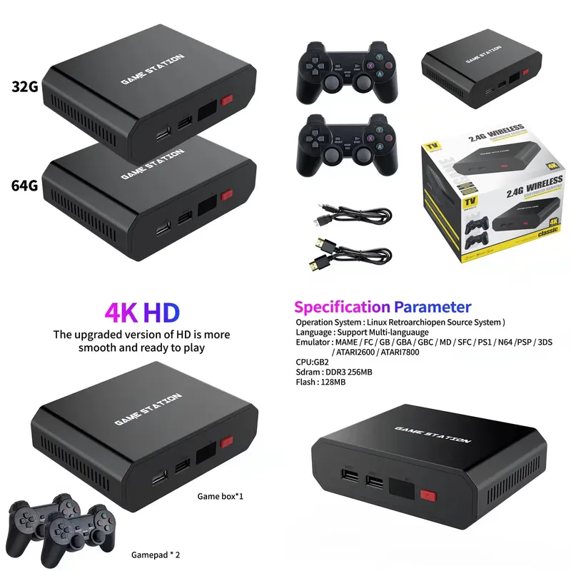 M8plus HD Video Game Console B - đánh giá và giá Gaming Console Video