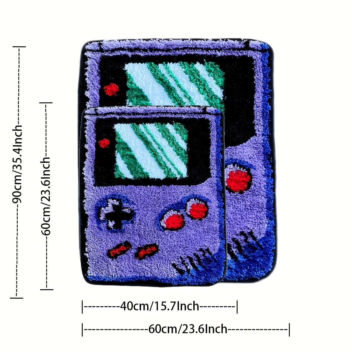 Purple Flocked Game Console Ru - đánh giá và giá Gaming Console Cartoon
