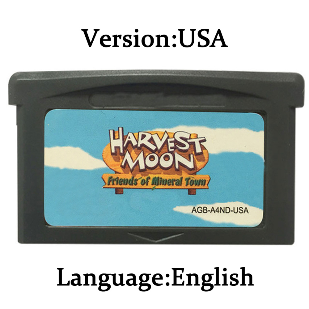 Harvest Moon GBA Game Cartridg - đánh giá và giá Gaming Console Video