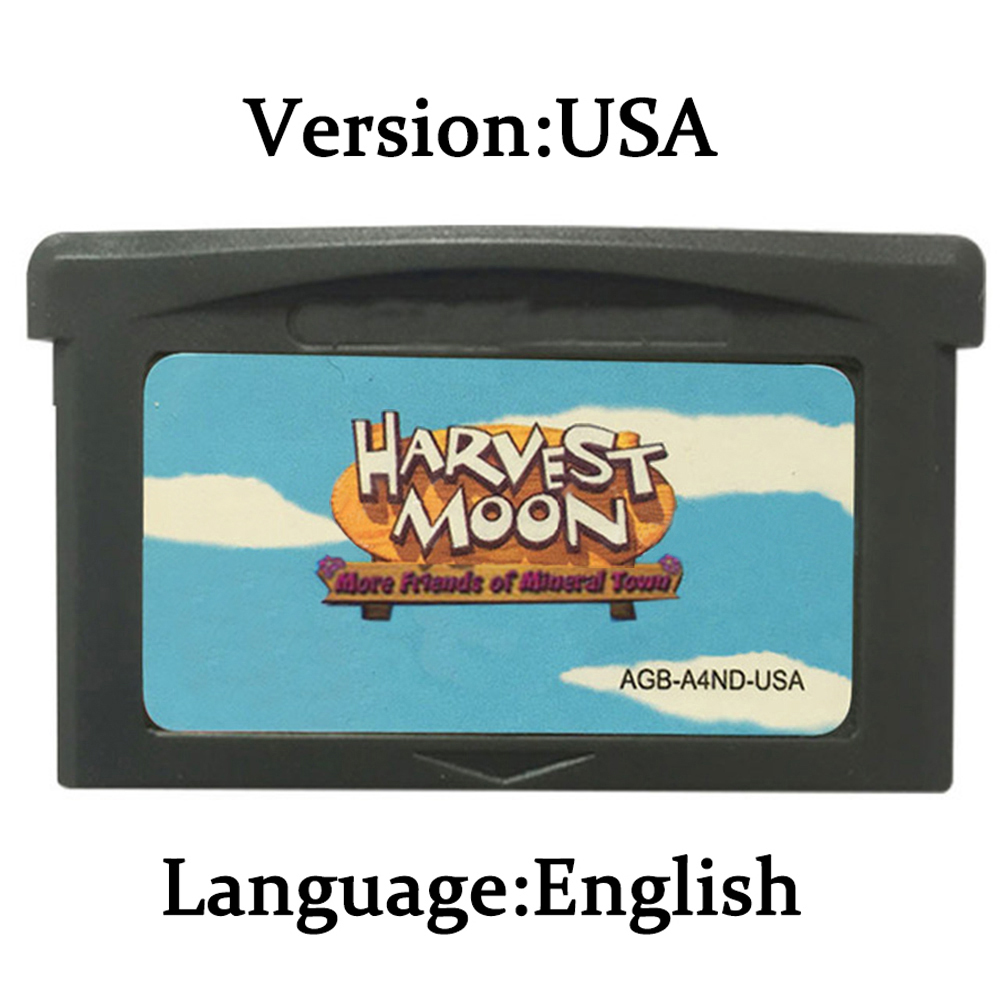 Harvest Moon GBA Game Cartridg - đánh giá và giá Gaming Console Video