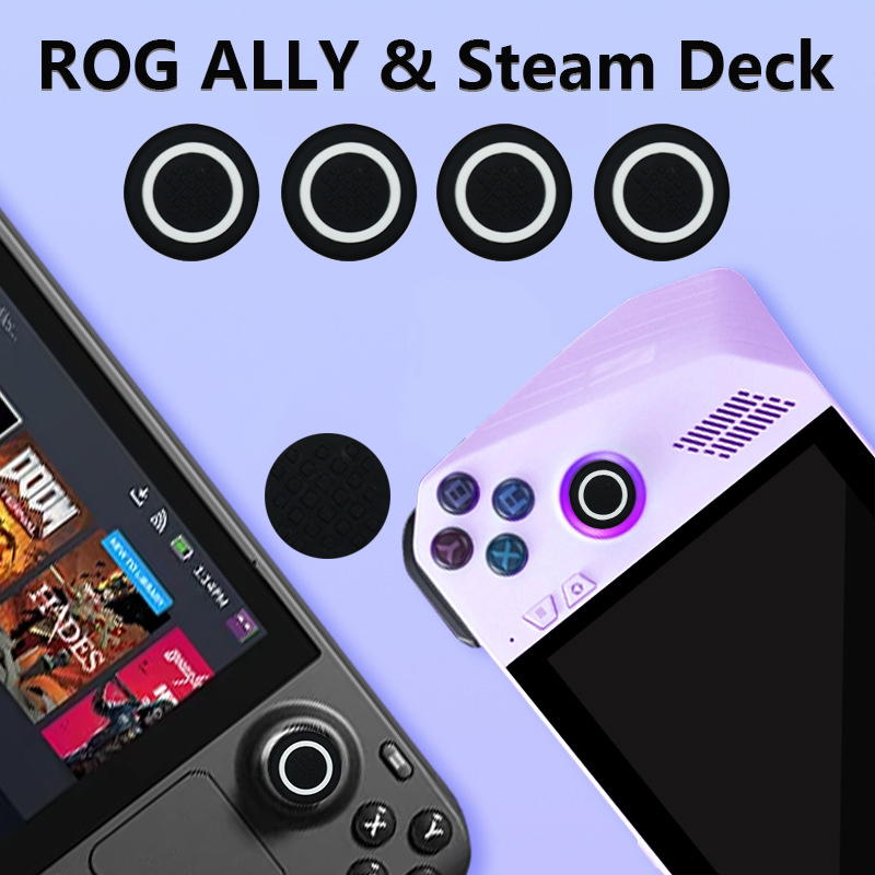 4pcs Silicone Joystick Thumb G - đánh giá và giá Gaming Console Steam Deck