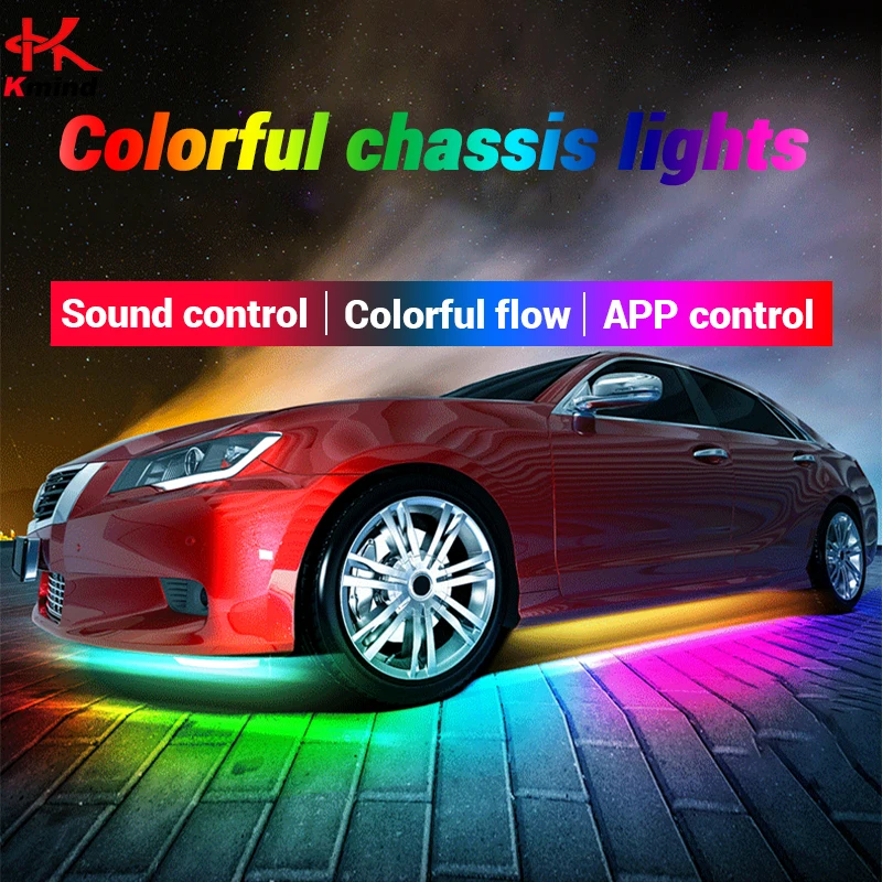 Car Underglow Neon LED Lights  - đánh giá và giá Led Gaming Light Strip