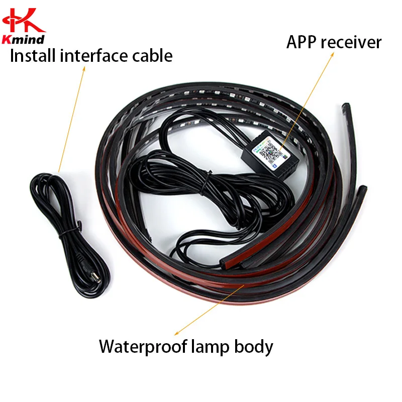 Car Underglow Neon LED Lights  - đánh giá và giá Led Gaming Light Strip