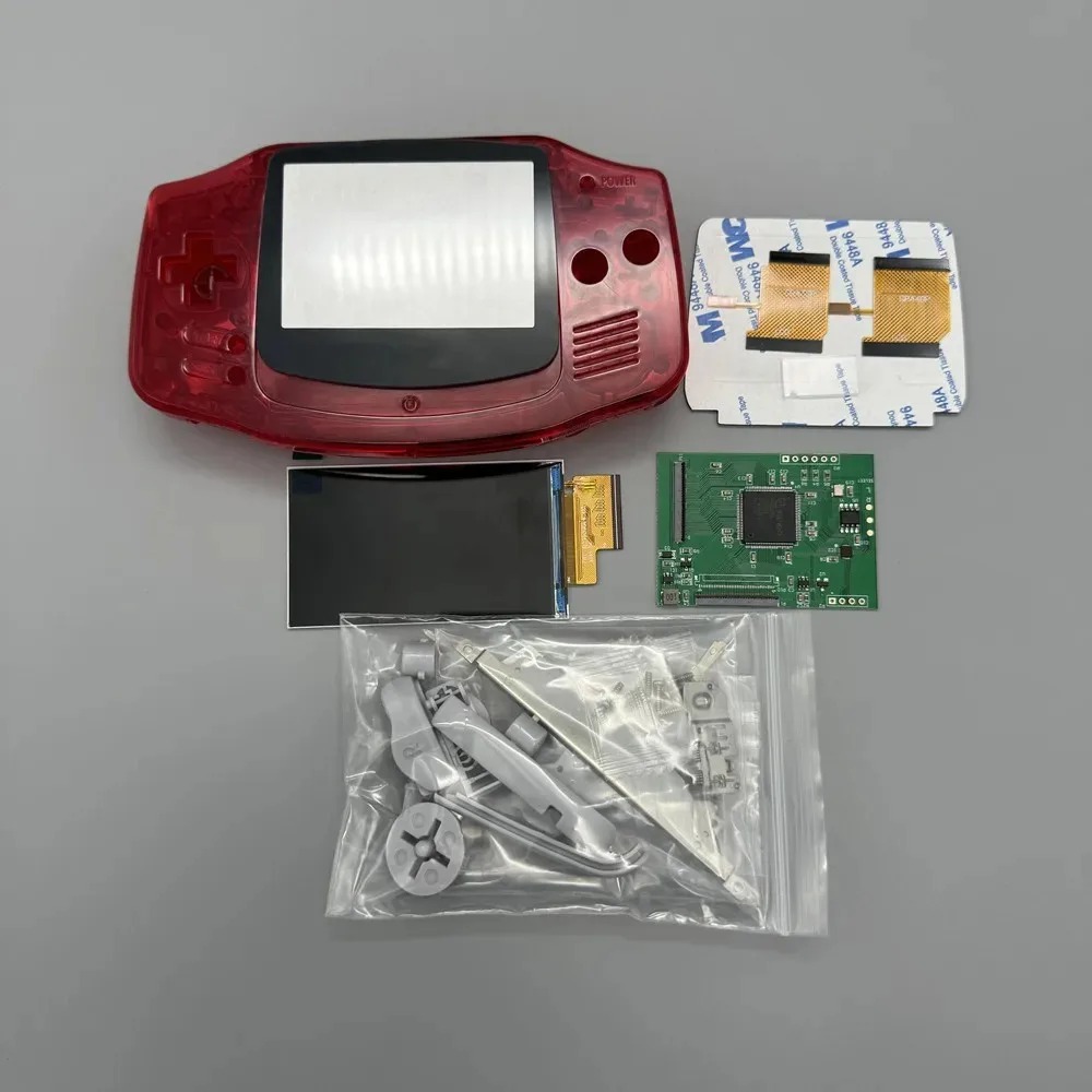 GBA IPS LCD no cut shell requi - đánh giá và giá Gaming Console Stand