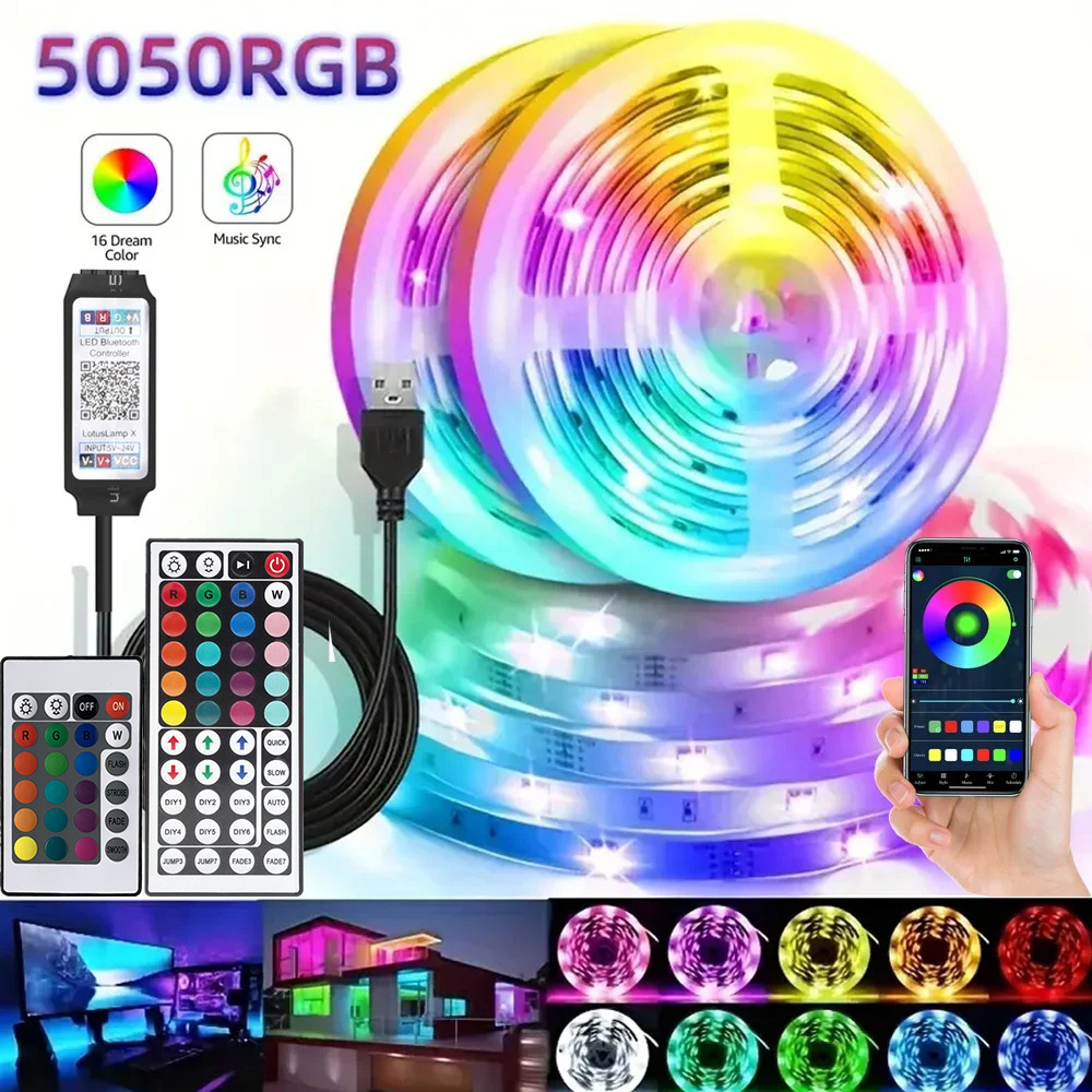 Smart RGB LED Gaming Light Str - đánh giá và giá Led Gaming Light Strip