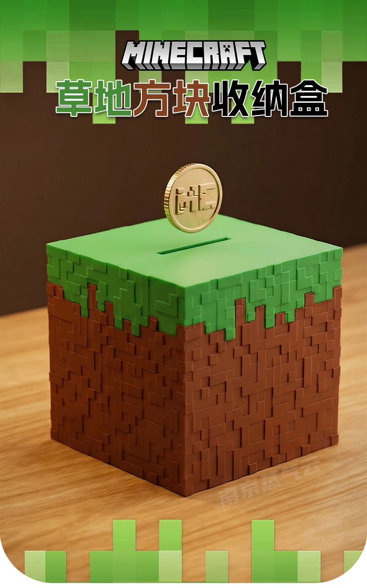 10cm Minecraft Grass Cube Them - đánh giá và giá Gaming Console With Minecraft