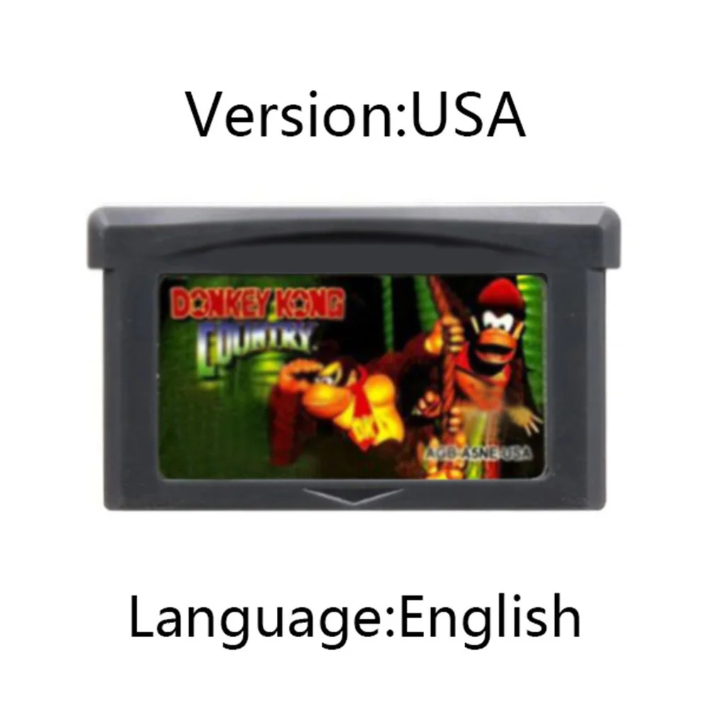 Donkey Kong GBA Game 32Bit Car - đánh giá và giá Gaming Console Video