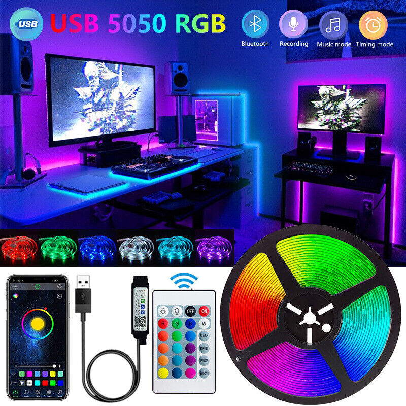 Bluetooth LED Lights Strip 505 - đánh giá và giá Led Gaming Light Strip