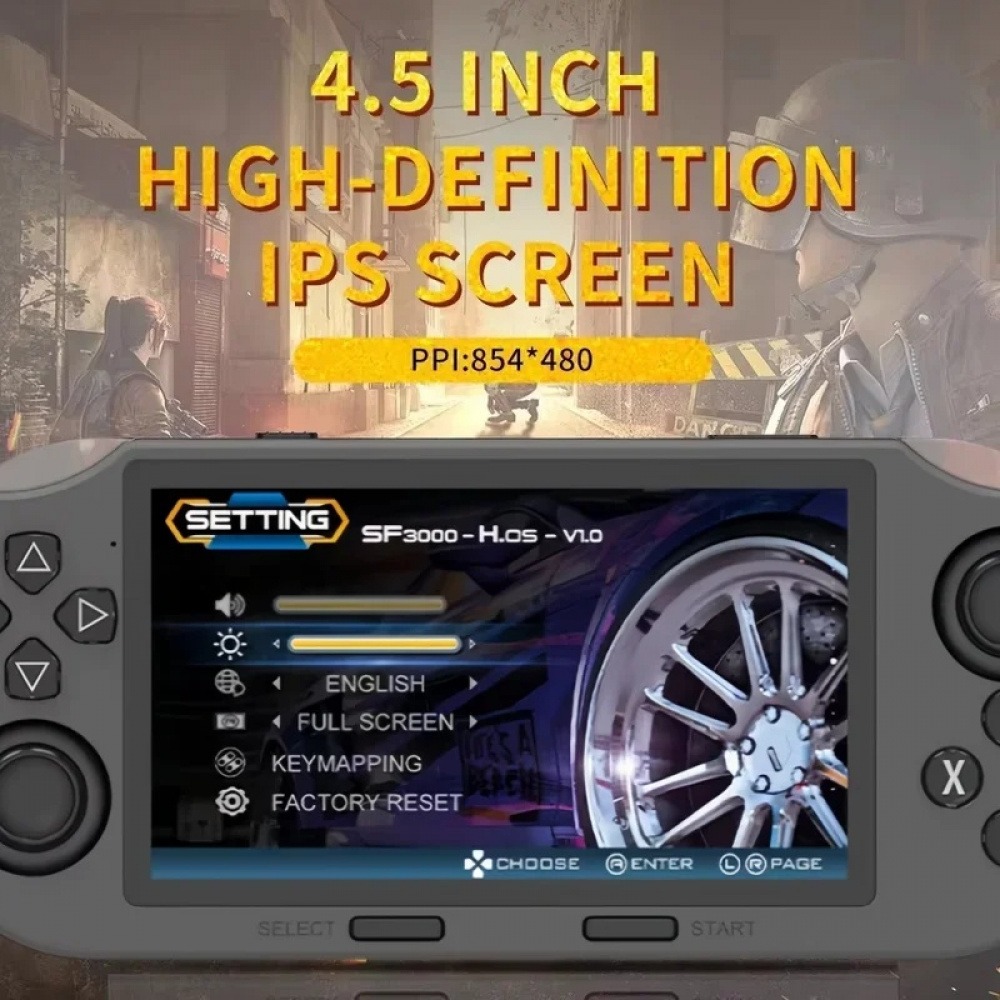 SF3000 Retro Handheld Game Con - đánh giá và giá Q21 Gaming Console
