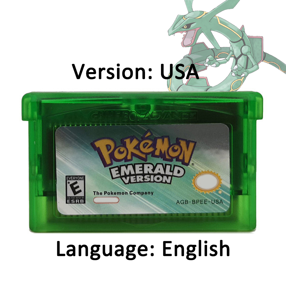 Pokemon Game Card GBA Series 3 - đánh giá và giá Gaming Console Video