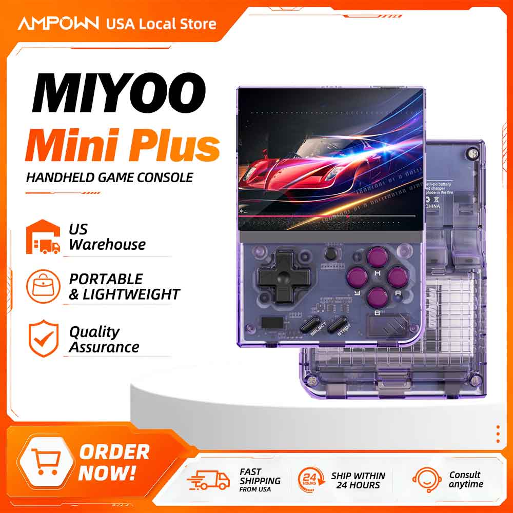 Miyoo Mini+ Retro Handheld Gam - đánh giá và giá Gaming Console Types