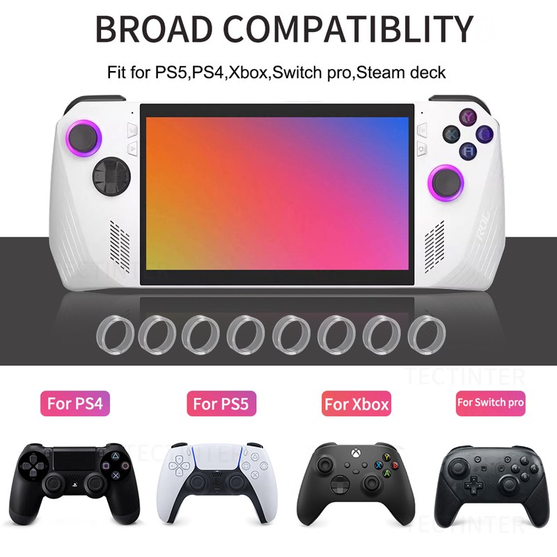 8pcs Elastic Protective Joysti - đánh giá và giá Gaming Console Steam Deck