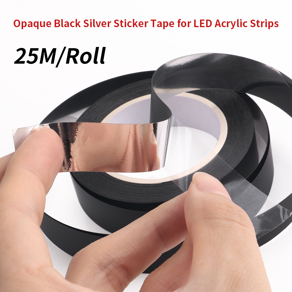 25M/Roll Matt Black Tape Stick - đánh giá và giá Led Gaming Light Strip