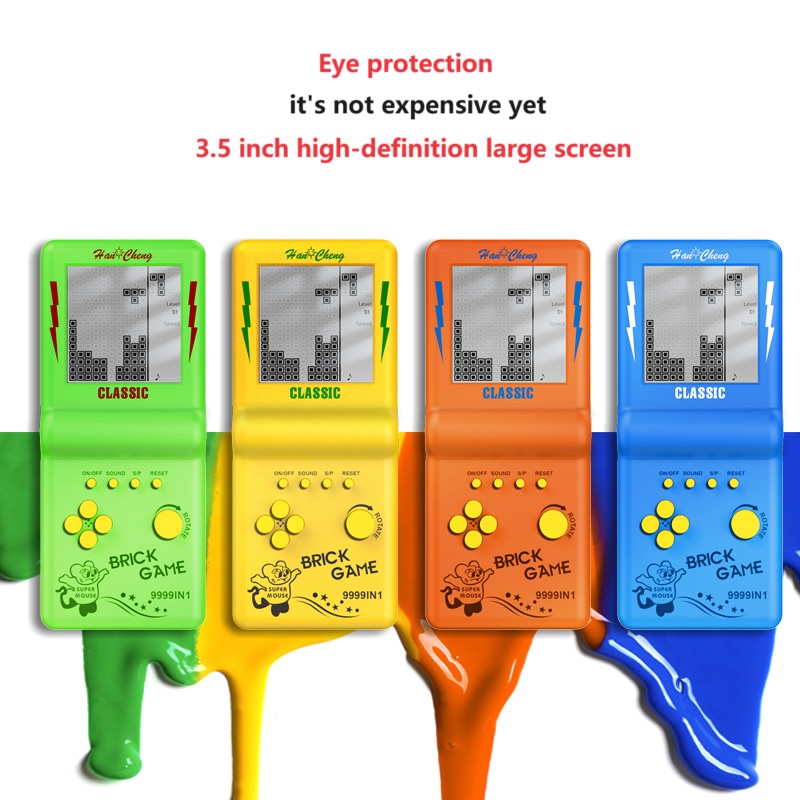 Russian Blocks Game Portable H - đánh giá và giá Gaming Console 6 Year Old