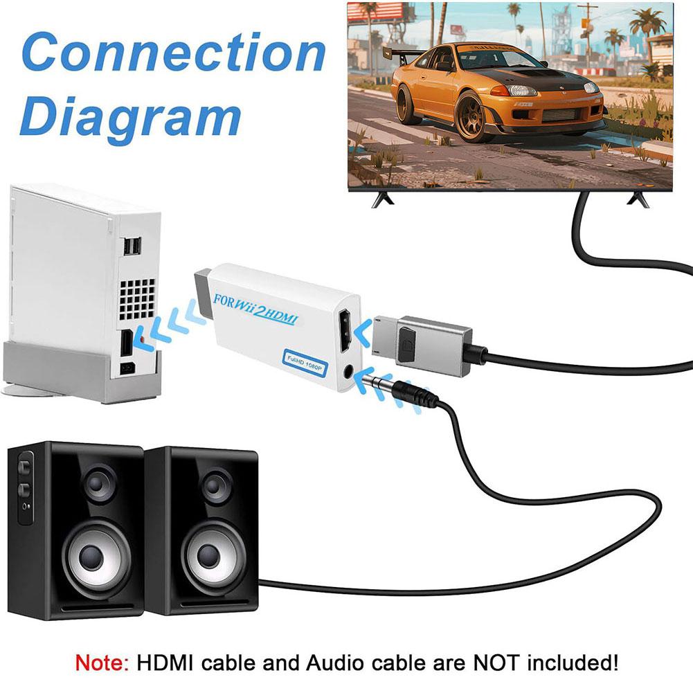 Wii To HDMI Converter Wii To H - đánh giá và giá Gaming Console Types