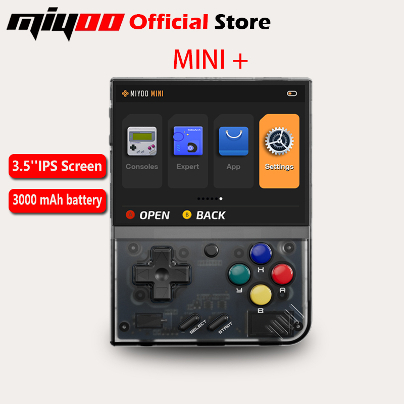 MIYOO Mini Plus Portable Retro - đánh giá và giá Gaming Console Types