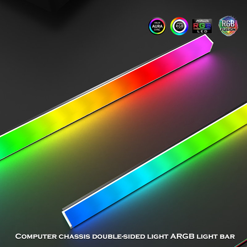Aluminum Hard Light Bar Dual-S - đánh giá và giá Led Gaming Light Strip