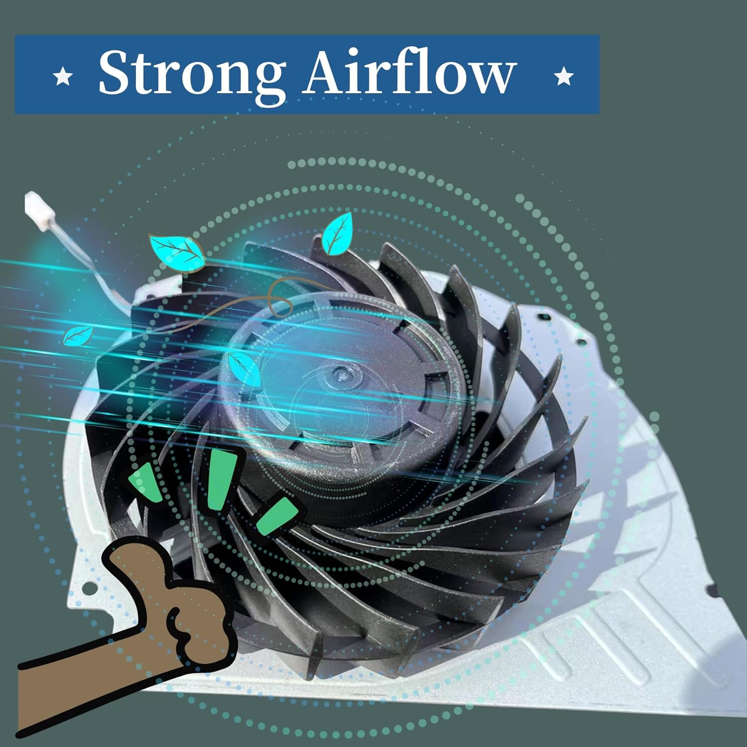 Original Inner Cooling Fan for - đánh giá và giá Gaming Console Tv